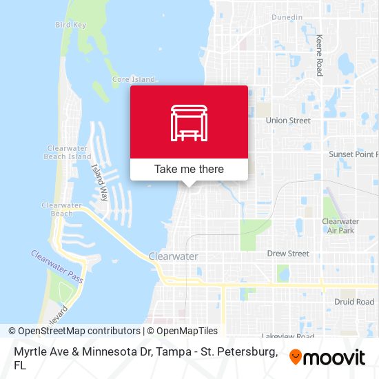 Mapa de Myrtle Ave & Minnesota Dr