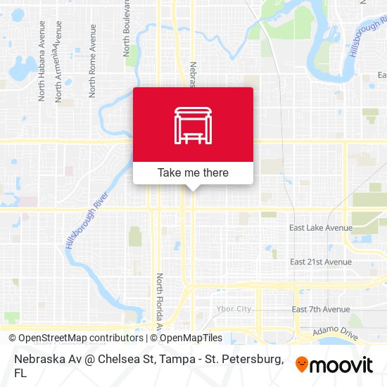 Nebraska Av @ Chelsea St map