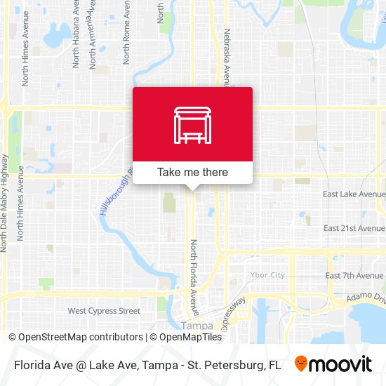 Florida Ave @ Lake Ave map