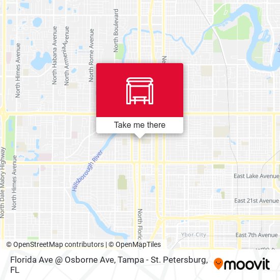 Florida Ave @ Osborne Ave map