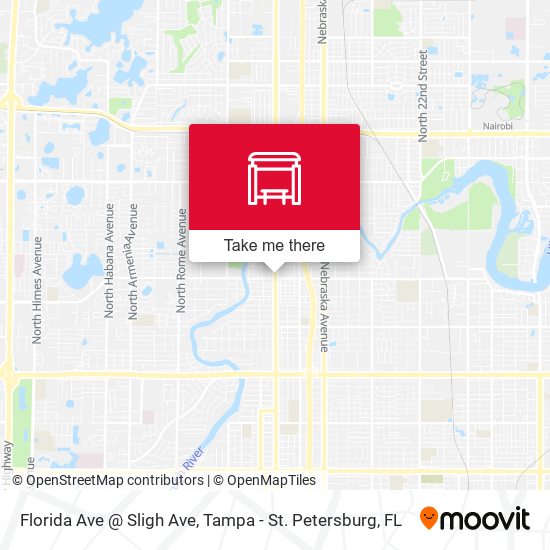 Mapa de Florida Ave @ Sligh Ave