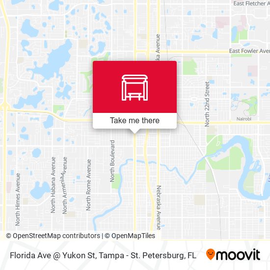 Florida Ave @ Yukon St map