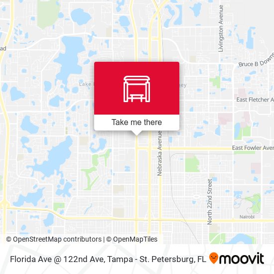 Mapa de Florida Ave @ 122nd Ave
