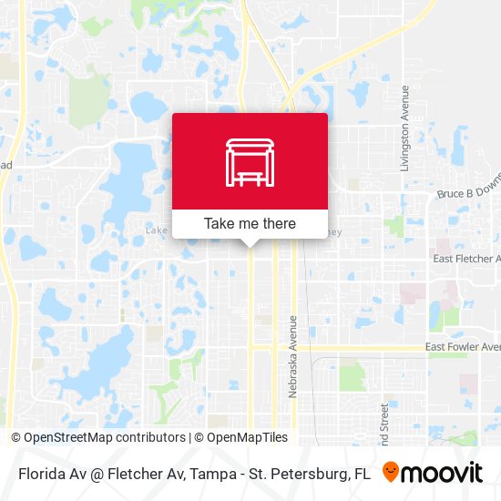 Florida Av @ Fletcher Av map