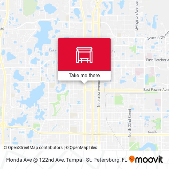Mapa de Florida Ave @ 122nd Ave