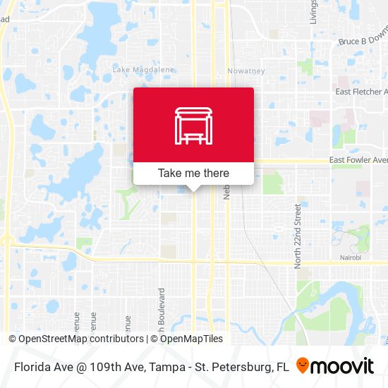 Mapa de Florida Ave @ 109th Ave
