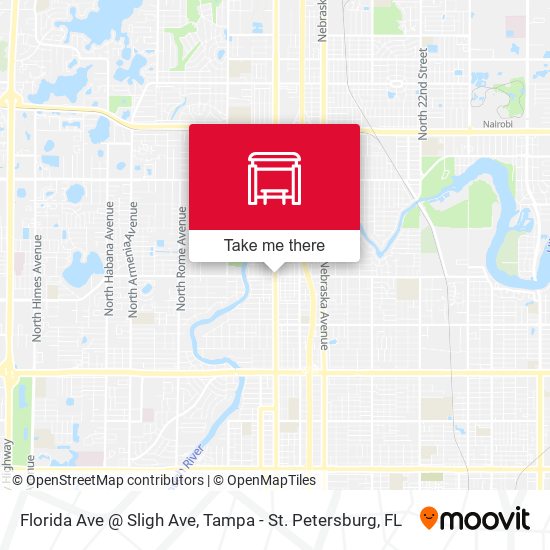 Florida Ave @ Sligh Ave map