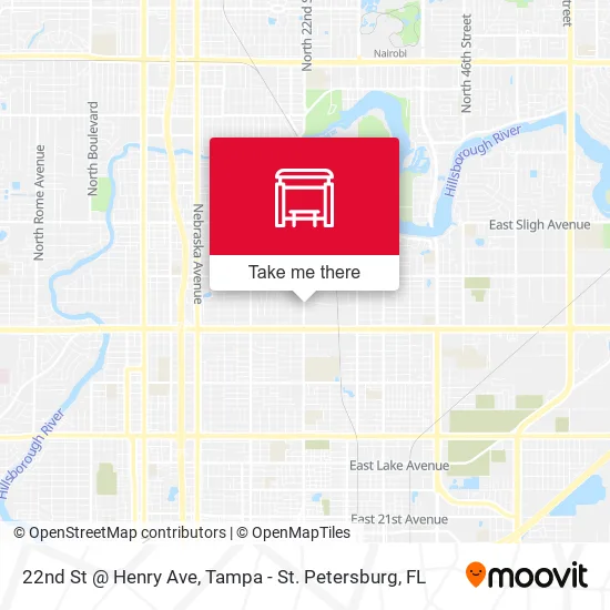 Mapa de 22nd St @ Henry Ave