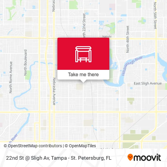 Mapa de 22nd St @ Sligh Av
