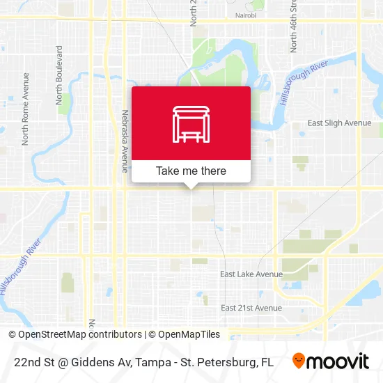 Mapa de 22nd St @ Giddens Av