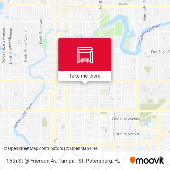 15th St @ Frierson Av map