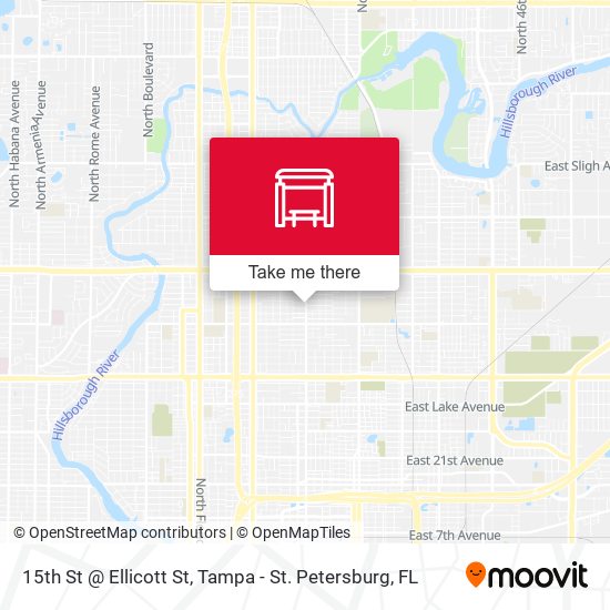 15th St @ Ellicott St map