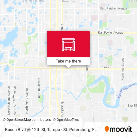 Mapa de Busch Blvd @ 12th St