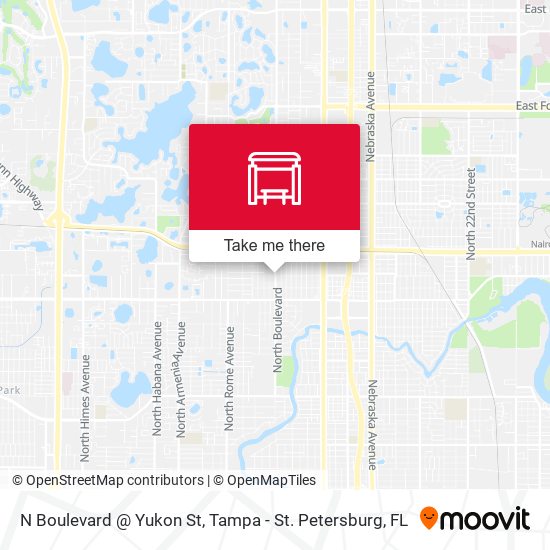 N Boulevard @ Yukon St map