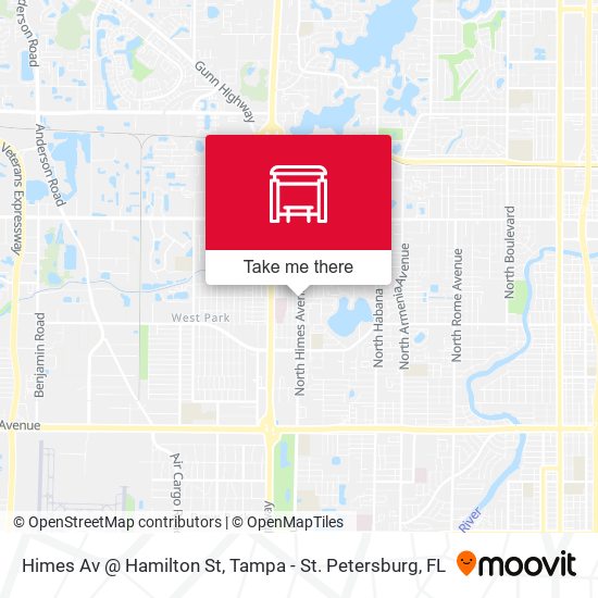 Himes Av @ Hamilton St map