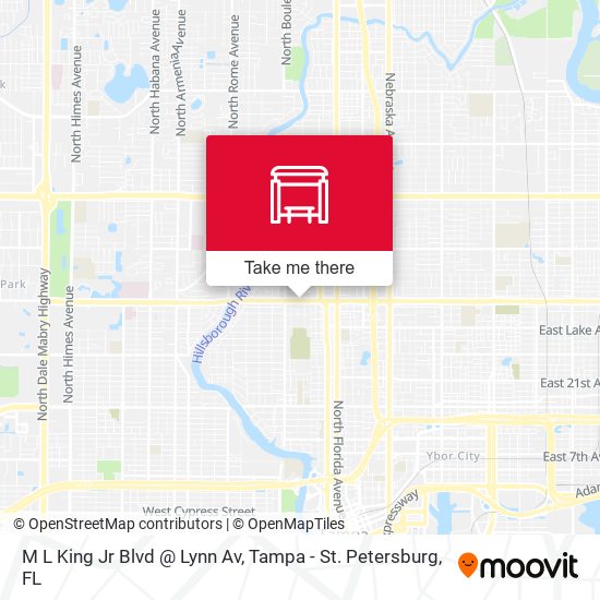 M L King Jr Blvd @ Lynn Av map