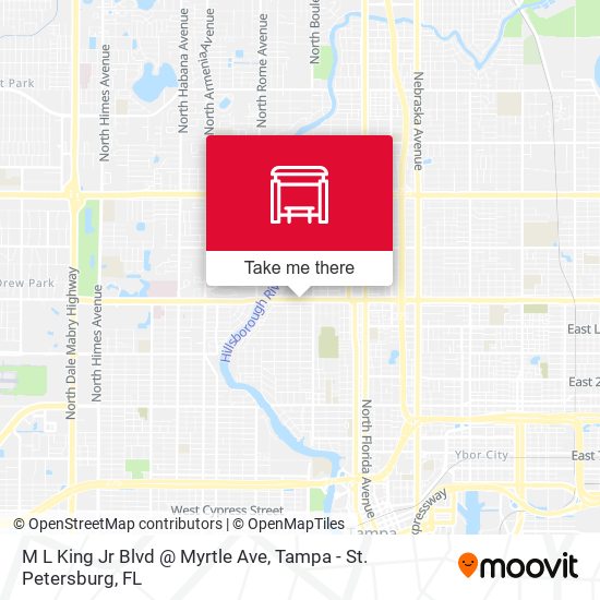 M L King Jr Blvd @ Myrtle Ave map