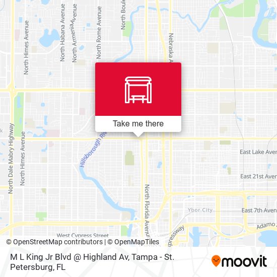 M L King Jr Blvd @ Highland Av map