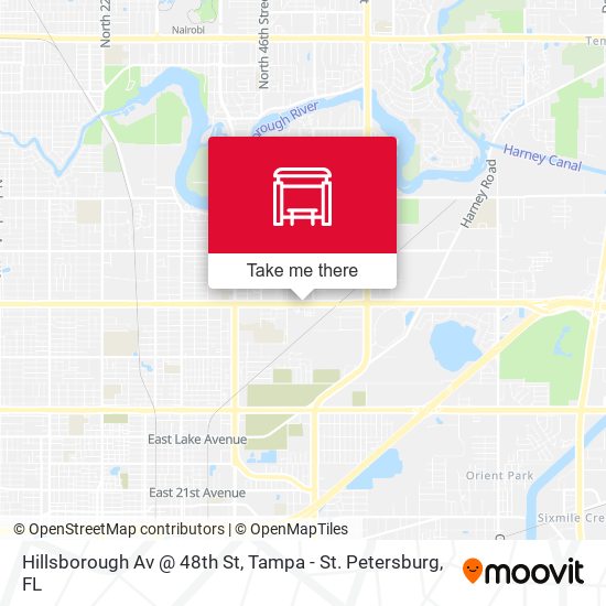 Mapa de Hillsborough Av @ 48th St