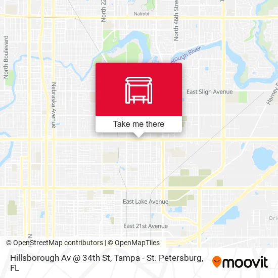 Hillsborough Av @ 34th St map