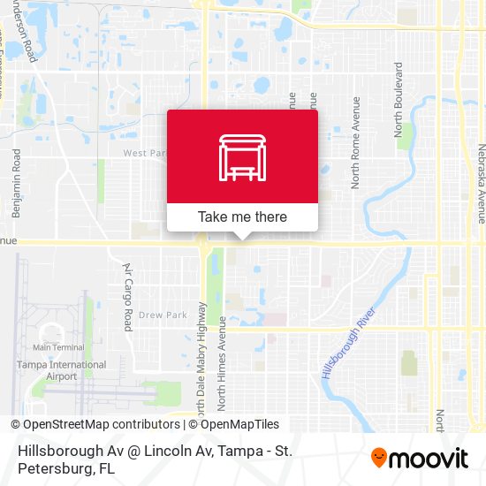 Hillsborough Av @ Lincoln Av map