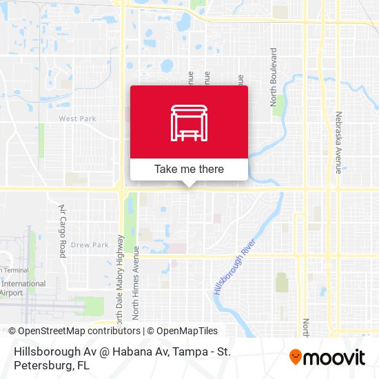 Mapa de Hillsborough Av @ Habana Av