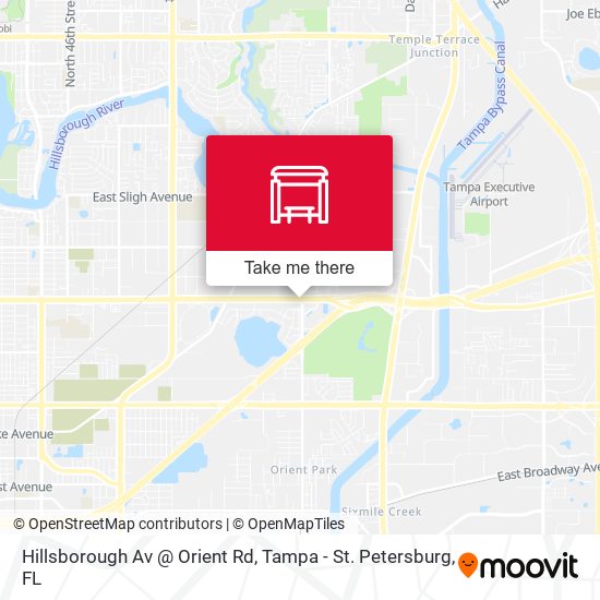 Hillsborough Av @ Orient Rd map