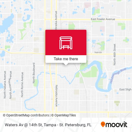 Waters Av @ 14th St map