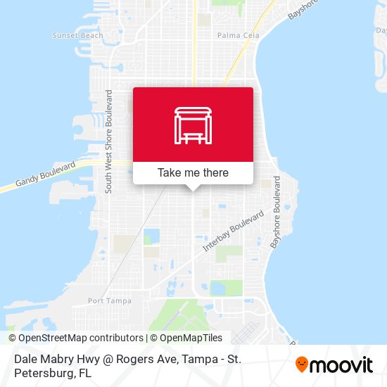 Dale Mabry Hwy @ Rogers Ave map