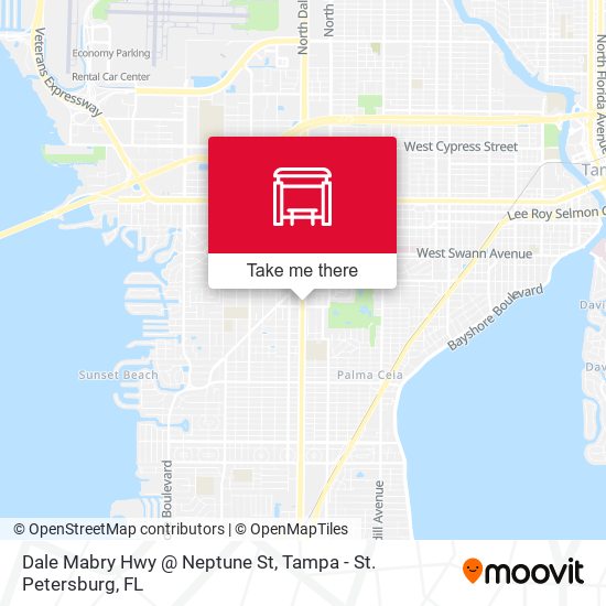 Mapa de Dale Mabry Hwy @ Neptune St