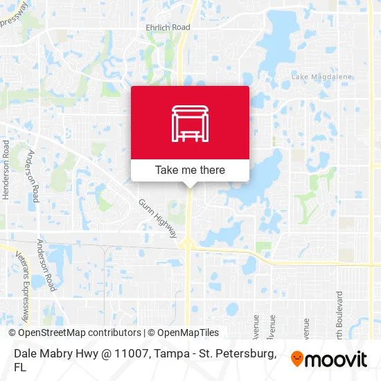 Dale Mabry Hwy @ 11007 map