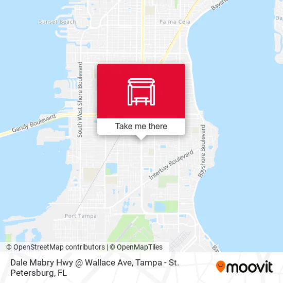 Dale Mabry Hwy @ Wallace Ave map