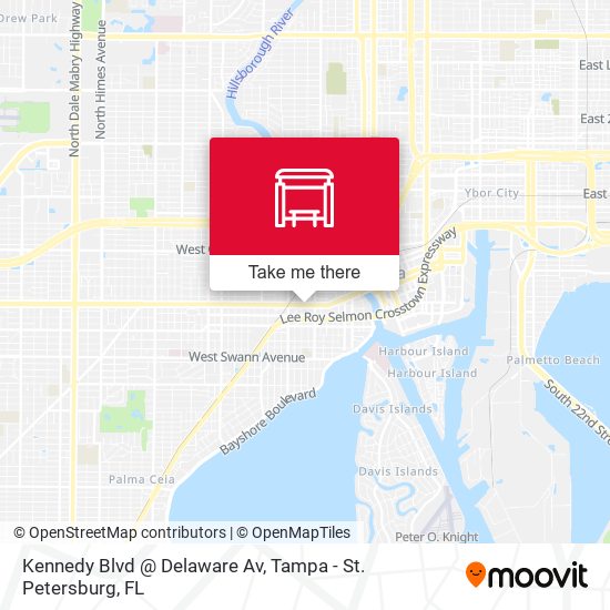Mapa de Kennedy Blvd @ Delaware Av