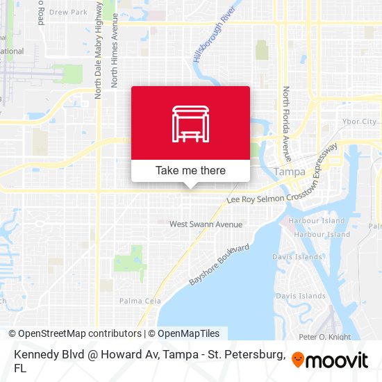Mapa de Kennedy Blvd @ Howard Av