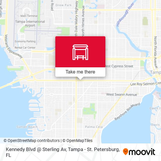 Kennedy Blvd @ Sterling Av map