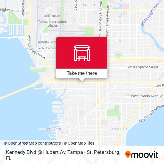 Kennedy Blvd @ Hubert Av map