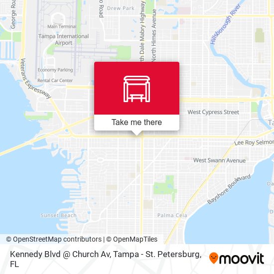 Kennedy Blvd @ Church Av map