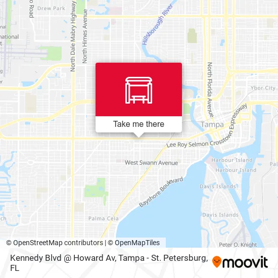 Mapa de Kennedy Blvd @ Howard Av