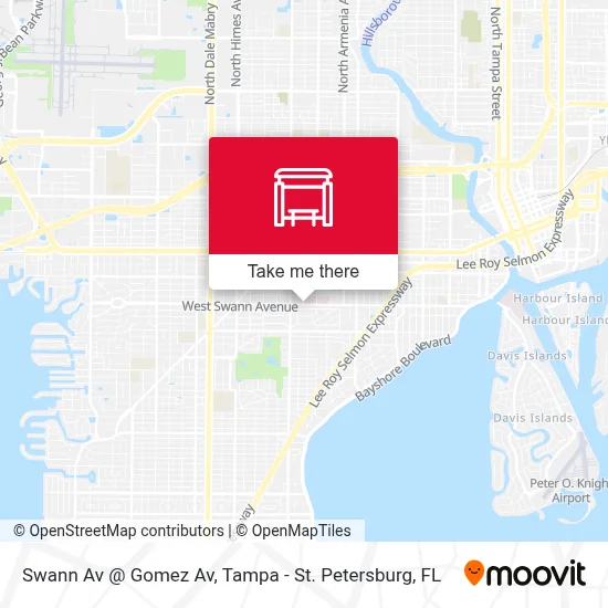 Swann Av @ Gomez Av map