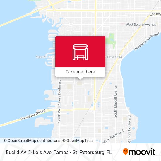 Euclid Av @ Lois Ave map