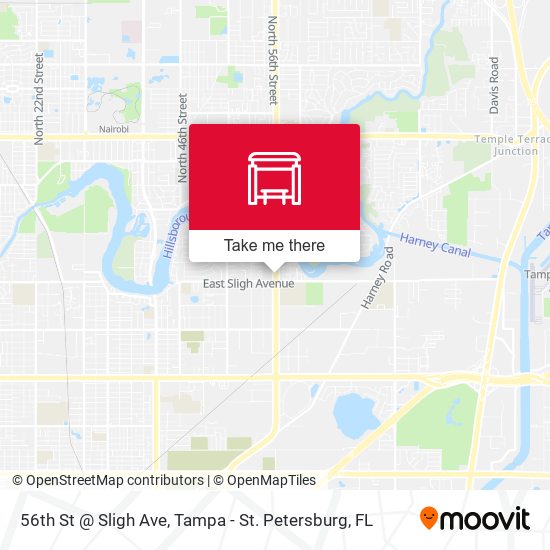 Mapa de 56th St @ Sligh Ave