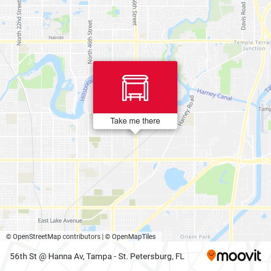 Mapa de 56th St @ Hanna Av