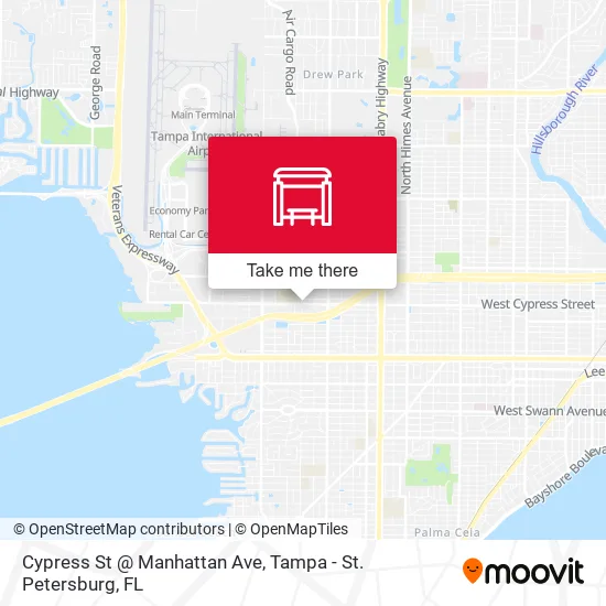 Cypress St @ Manhattan Ave map