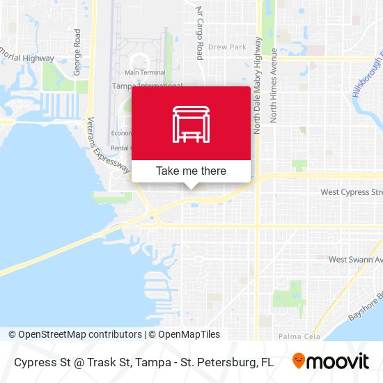 Mapa de Cypress St @ Trask St