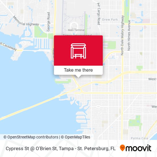 Mapa de Cypress St @ O'Brien St