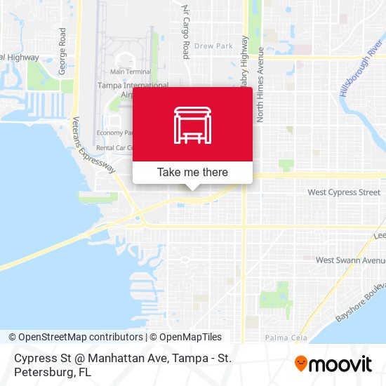 Cypress St @ Manhattan Ave map