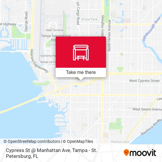 Cypress St @ Manhattan Ave map