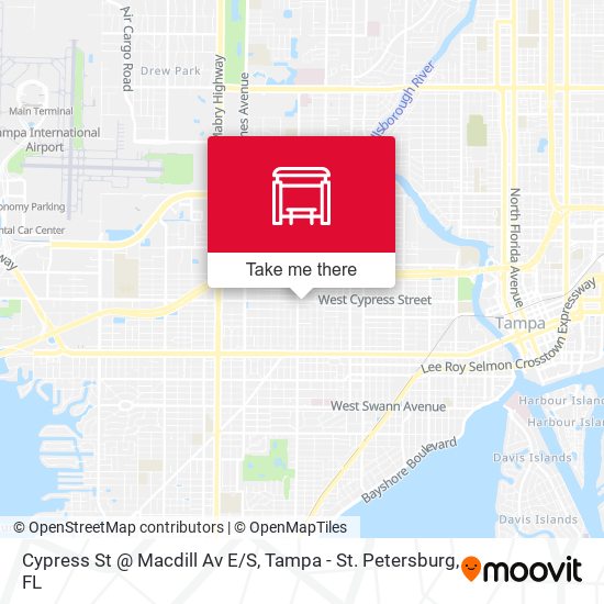 Cypress St @ Macdill Av E/S map
