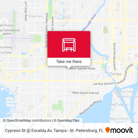 Mapa de Cypress St @ Excelda Av