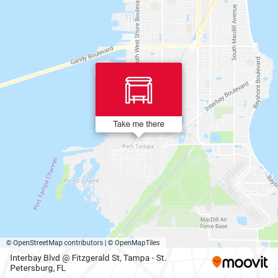 Mapa de Interbay Blvd @ Fitzgerald St